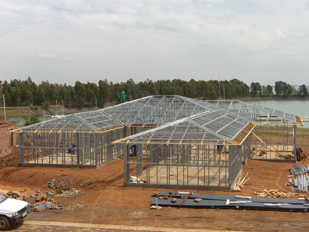 Residential lightweight steel framing